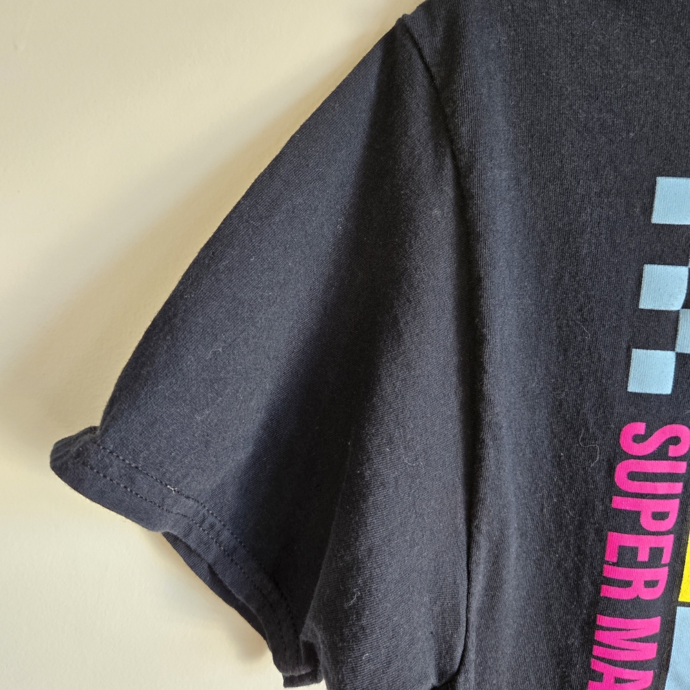 Super Mario Black Graphic Tee for Men - Picture 5 of 5